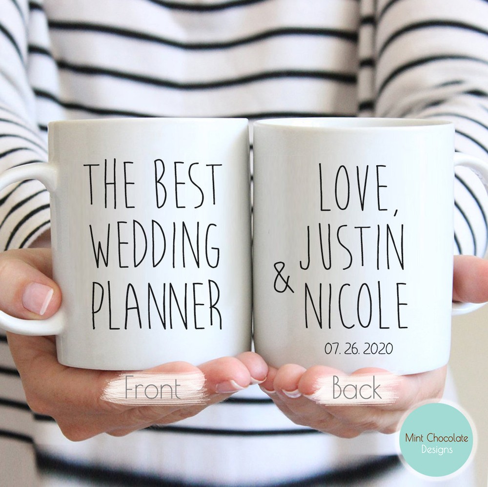The Best Wedding Planner Wedding Planner Gift Wedding Planner Mug Gift For