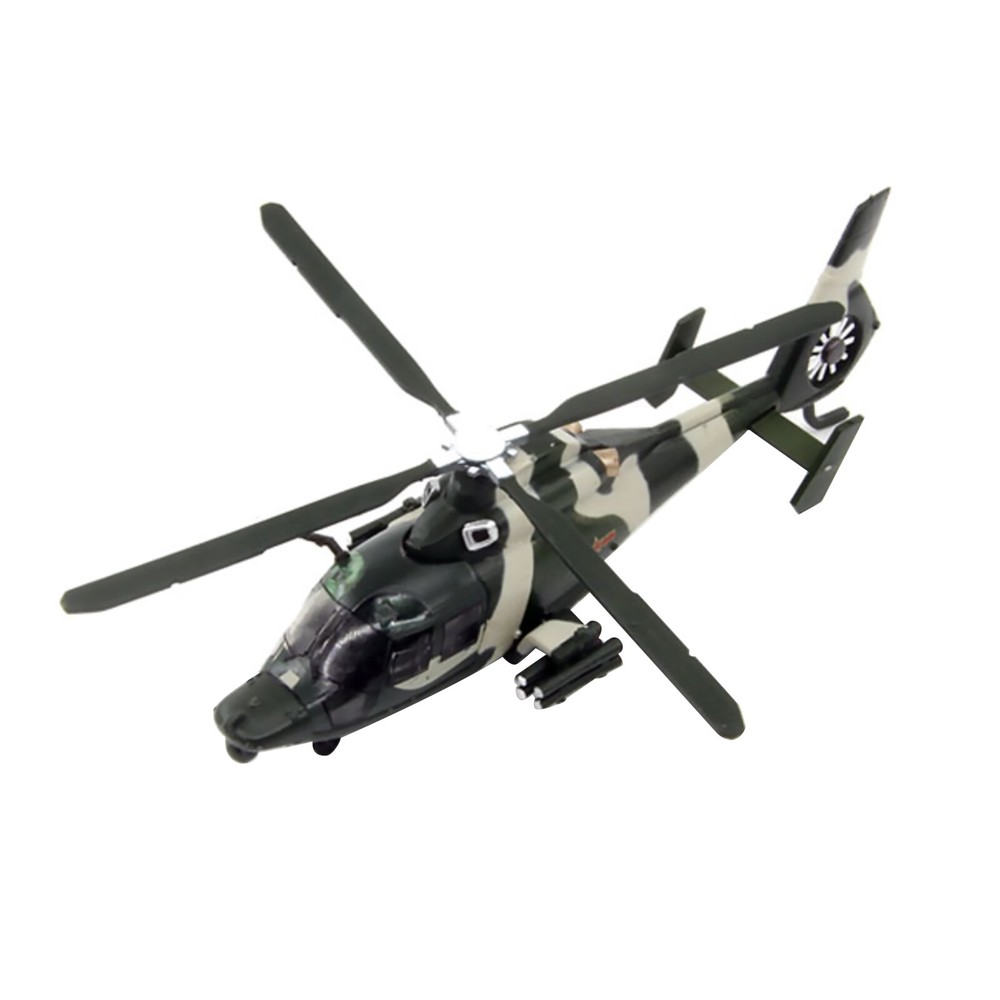1:100 Chinese Air Force Helicopter WZ-9 Fighter Z-9G Model Military Ornaments