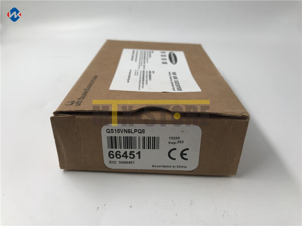 1PC New BANNER photoelectric QS18VN6LPQ8 Sensor&Proximity Switch
