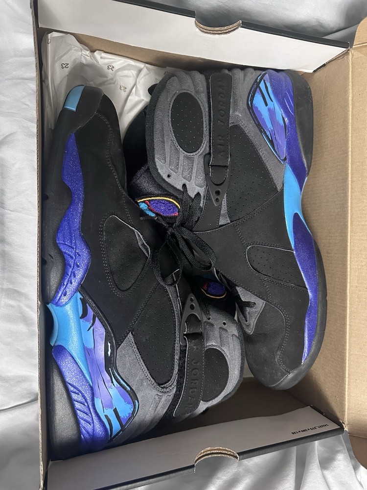 Nike Air Jordan 8 Retro Aqua 2015 Men’s Size 15