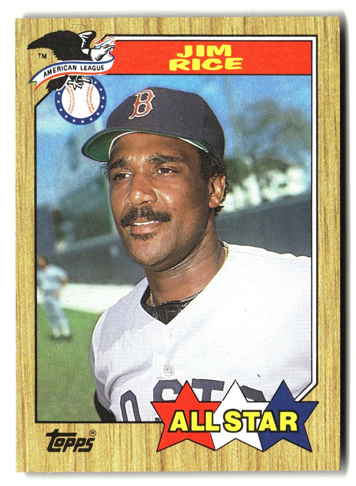 1987 Topps #610 Jim Rice