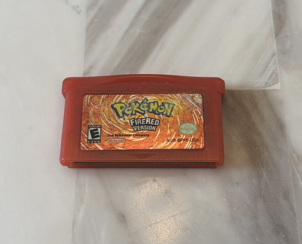 Pokemon Fire Red GBA [Authentic – Save Tested] Gameboy Advance Cartridge Only