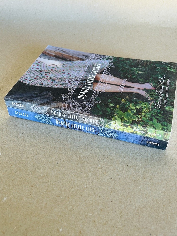Laurie Faria Stolarz Deadly Little Lies & Deadly Little Lies Paperback -GOOD