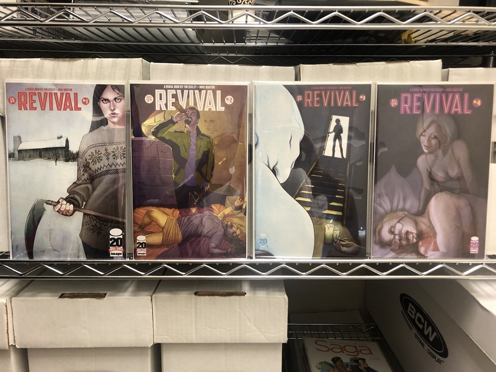 REVIVAL Comic  1-18 Lot Run All 1st First Prints HIGH GRADE Image