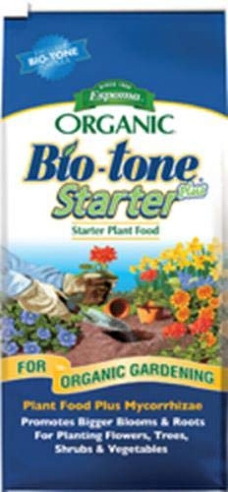 Espoma BTSP8 Organic 4-3-3 BioTone Starter Plus Fertilizer, 8 lb