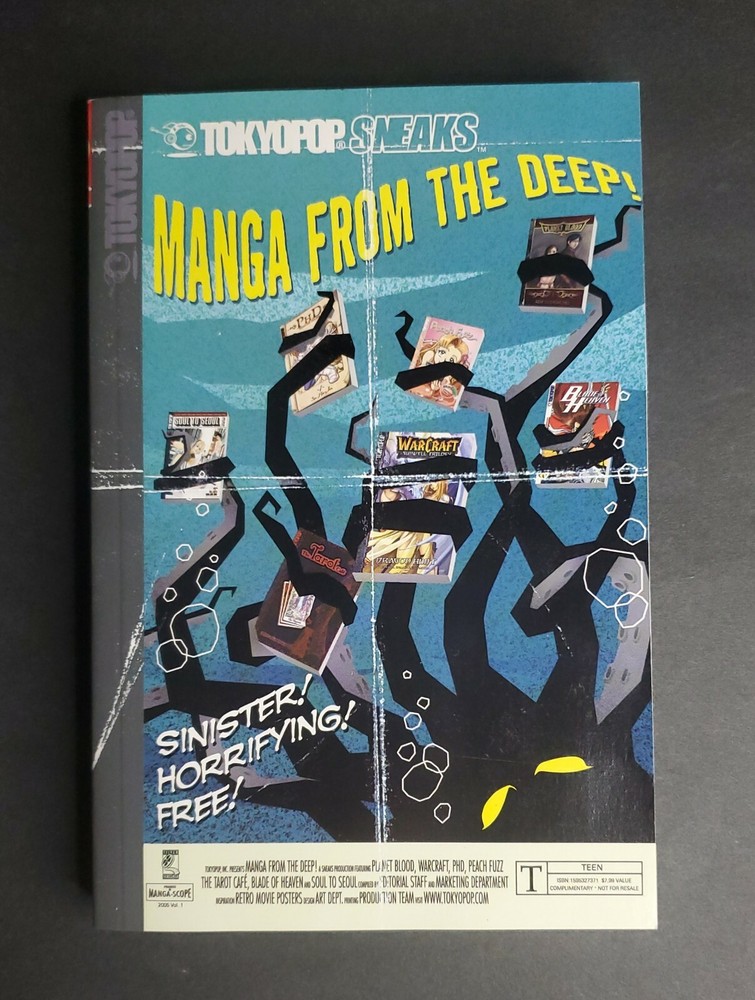 Tokyopop Sneaks Manga From The Deep! Book They Came From Planet Manga