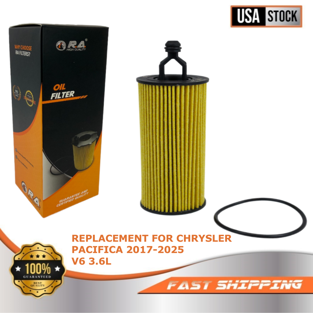 2017-2025 Chrysler Pacifica V6 3.6L Engine Oil Filter 11665