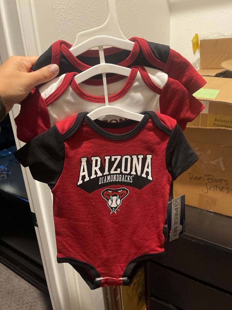 baby arizona diamondbacks 3 piece set