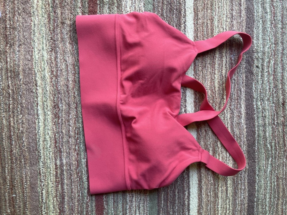 Red Athleta High Impact Sports Bra Small Lightly Used
