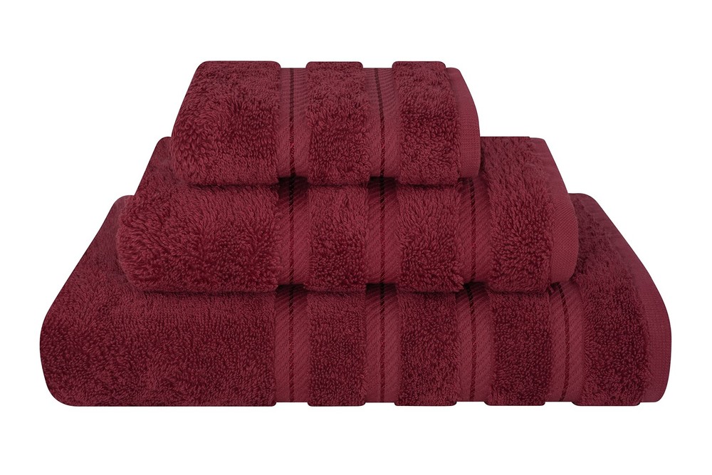 Luxury 3-Piece Towel Set - 600 GSM Bath Hand Washcloth Set