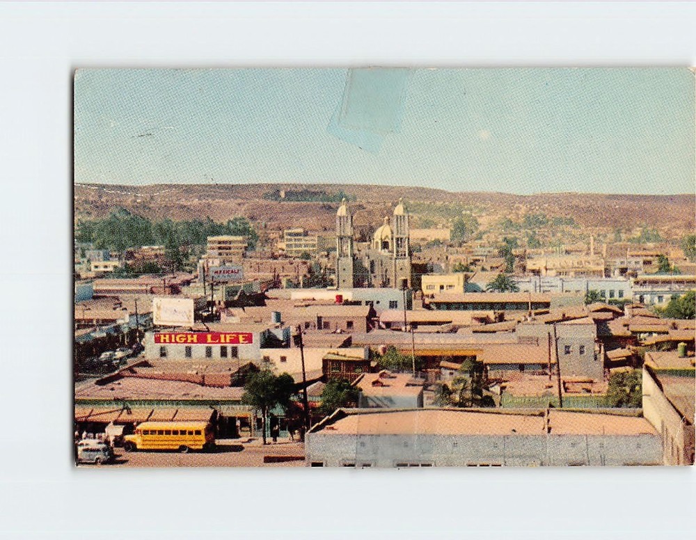 Postcard Panoramic View Tijuana Mexico