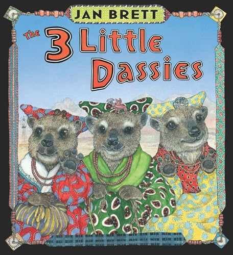The 3 Little Dassies - Hardcover, by Brett Jan - Very Good b