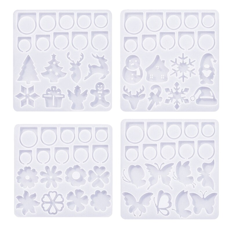 Rings Jewelry Making Silicone Molds for DIY Crystal Rings Unique Gifts