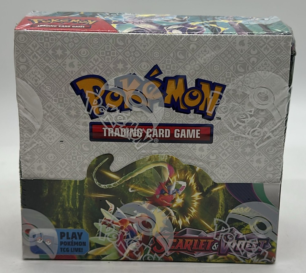 Pokemon TCG Scarlet & Violet Base Set Booster Box SEALEDPROBSTEIN is actively accepting consignments !!
