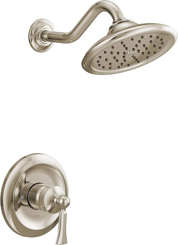 Moen UT35502NL Wynford M-CORE 3-Series 1-Handle Shower Trim Kit Polished Nickel