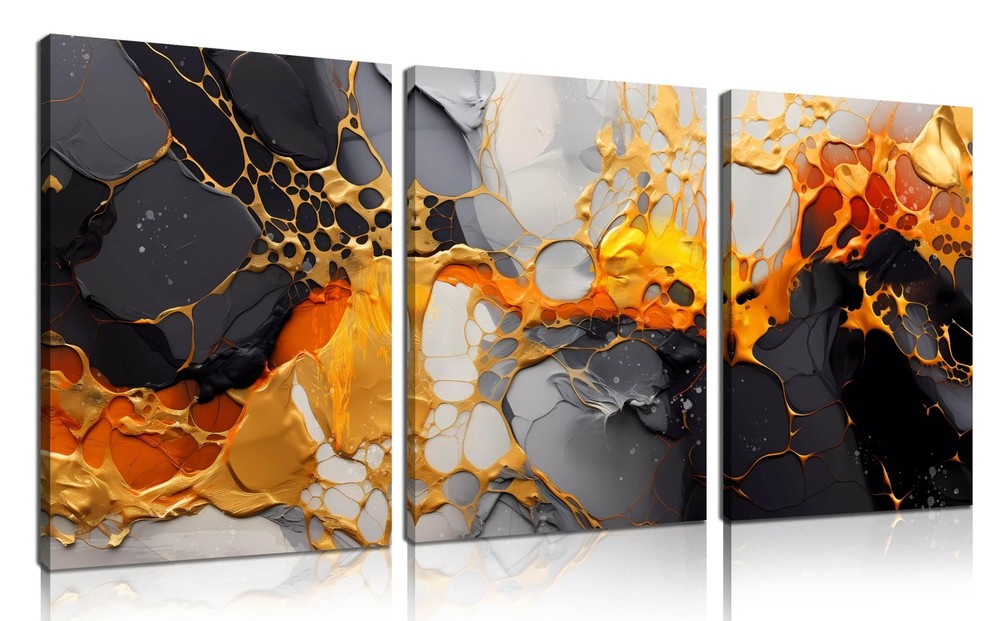 Abstract Pictures for Living Room Wall Decor - Modern Art Wall Decor for Offi...