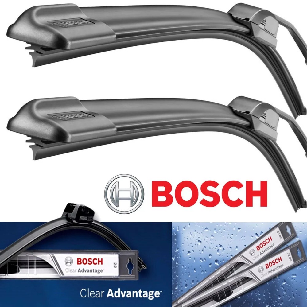 Windshield Wiper Blades Front Left and Right Size 21 & 19 Bosch Clear Advantage