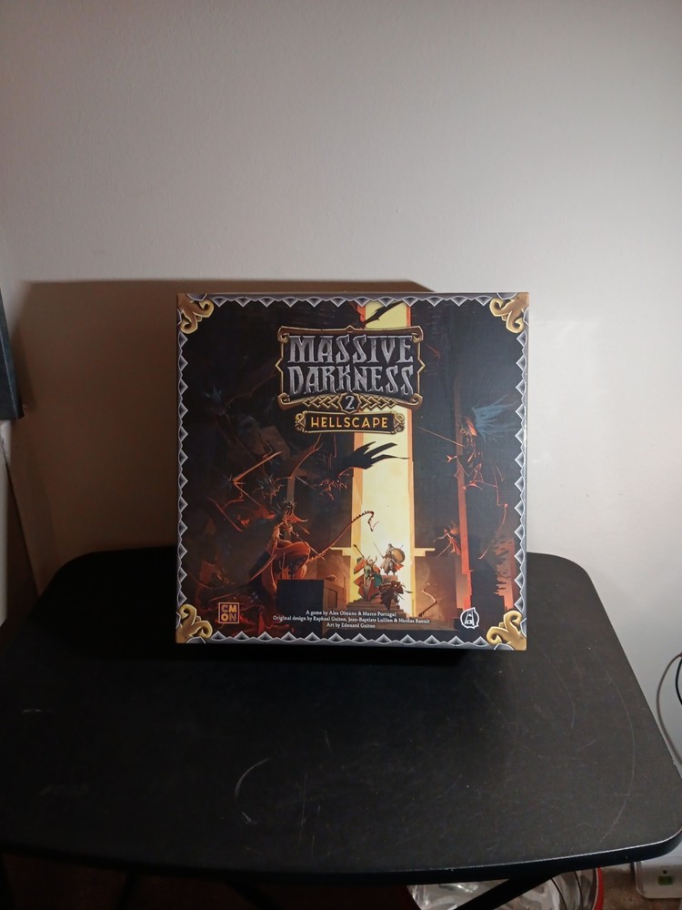 Massive Darkness 2 Hellscape Board Game (New Sealed) Cmon 🔥