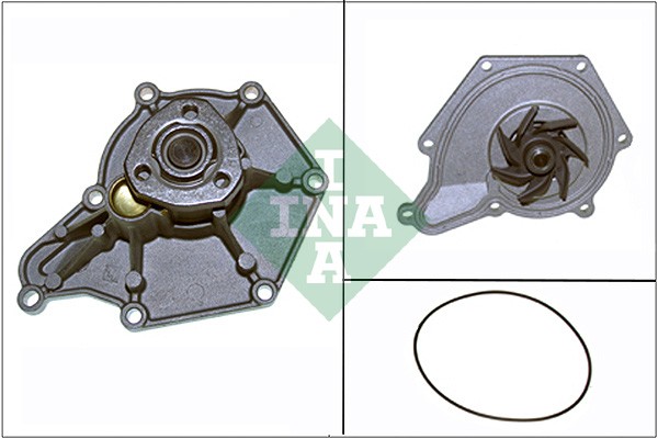 538 0409 10 INA water pump, engine cooling for Audi, Porsche, VW