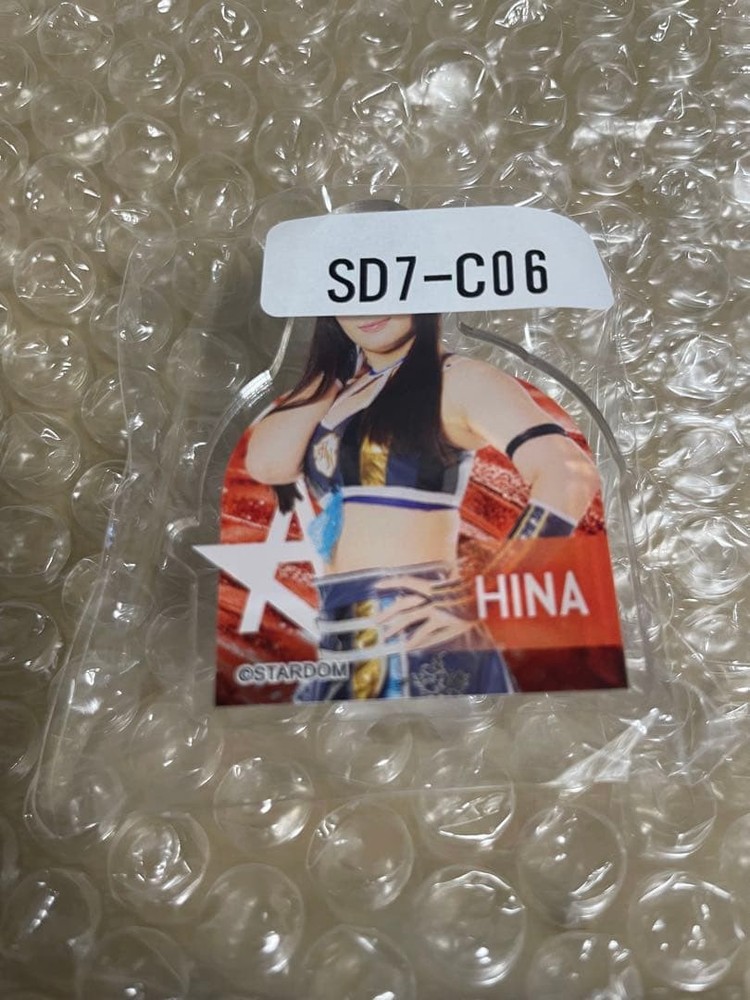 Himan Stardom Webpon Acrylic Clip Unused Pro Wrestling Collectible Japan