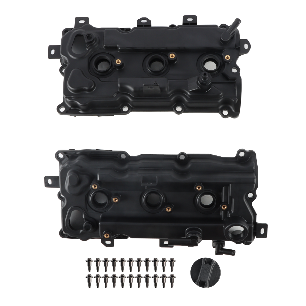 2PCS Valve Covers Set for 2007-2014 Nissan Altima Pathfinder JX35 QX60 3.5L🏅