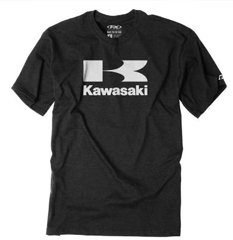 Factory Effex Kawasaki Flying-K Premium T-Shirts Motorcycle ATV/UTV Street BikeAuthorized Factory Effex Dealer