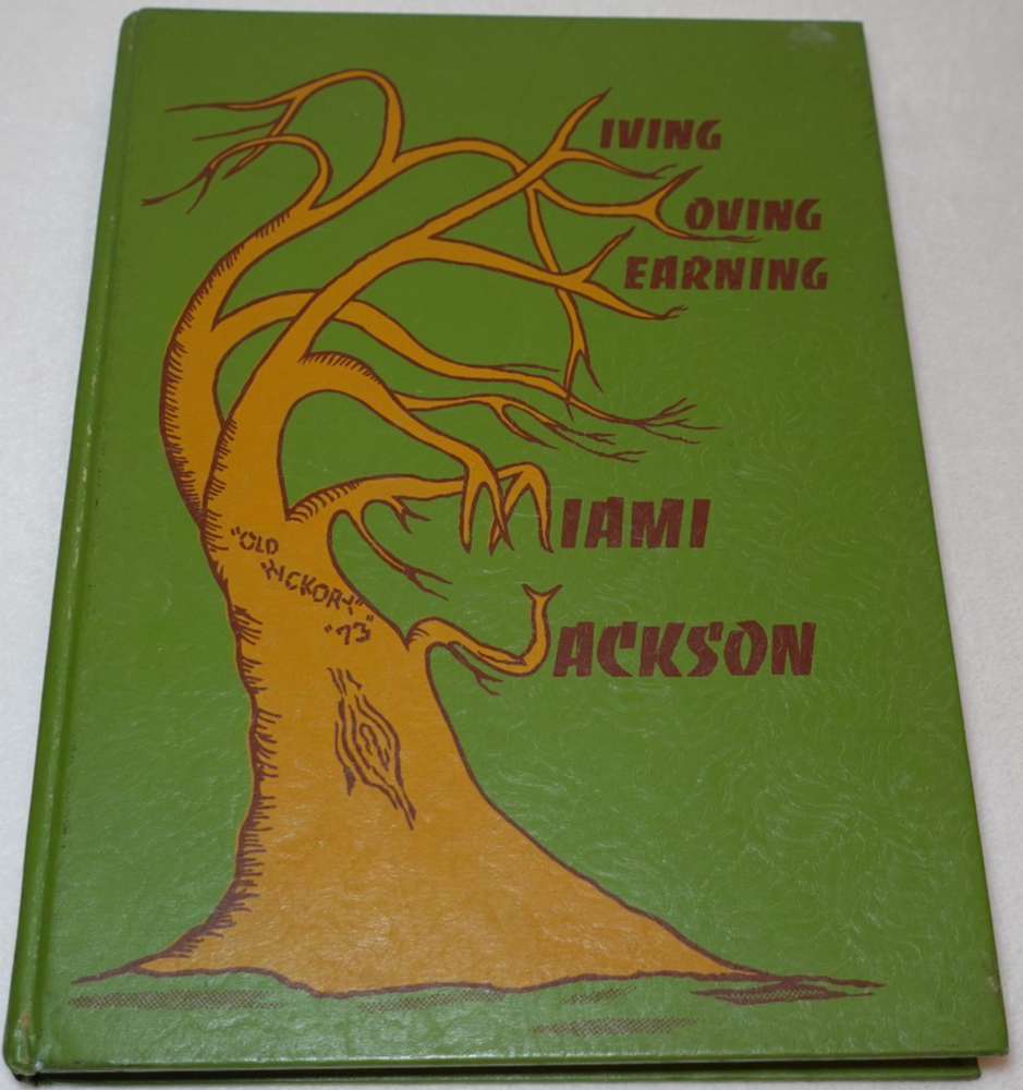 1973 Miami Jackson Senior High School Yearbook Bobby Ramos John Harris Baseball