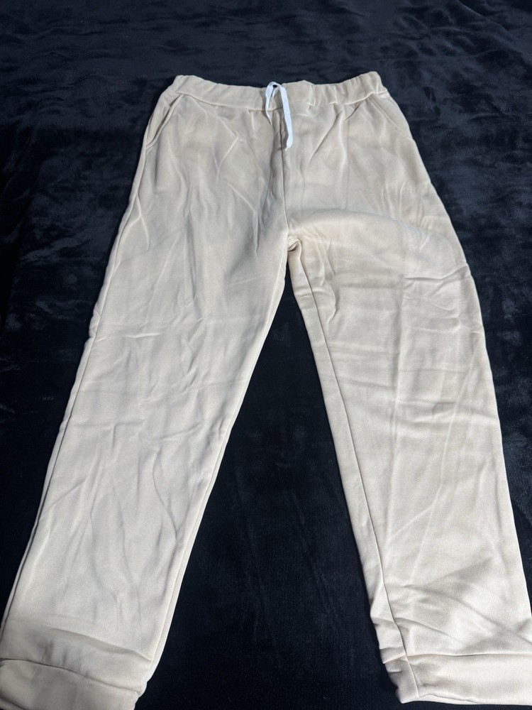 Cream Pants