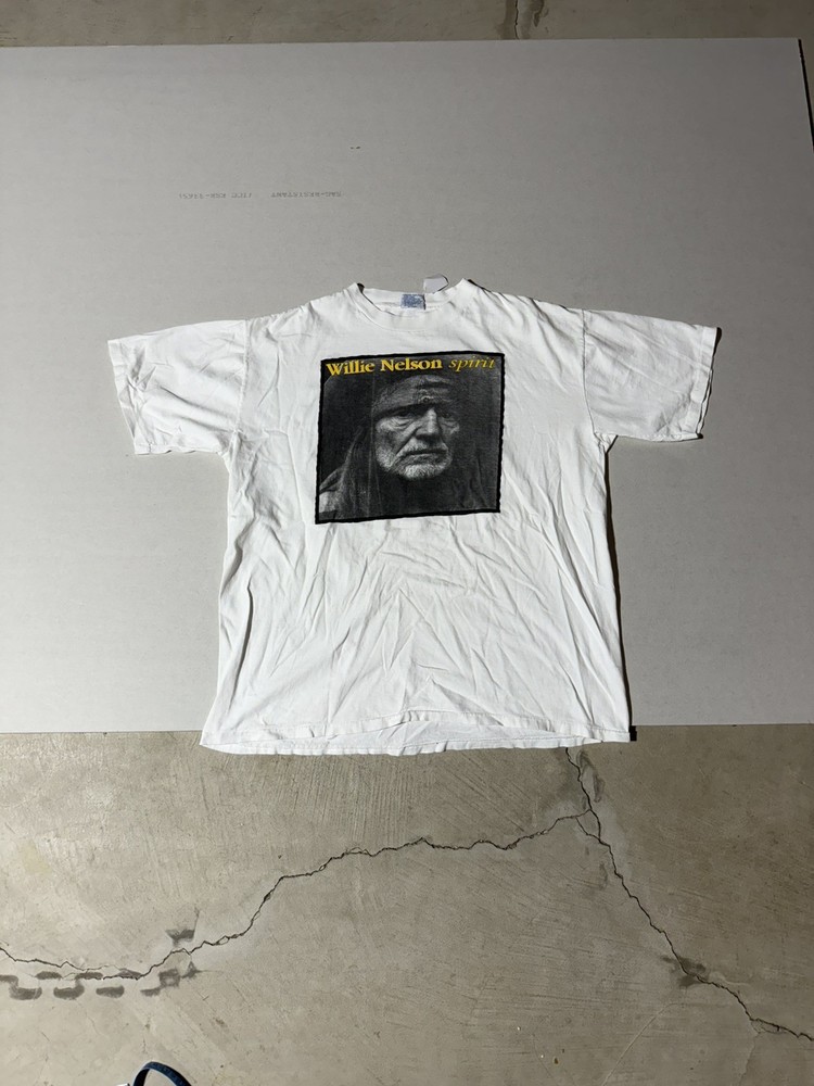 Vintage Willie Nelson Spirit T-Shirt Size xxl
