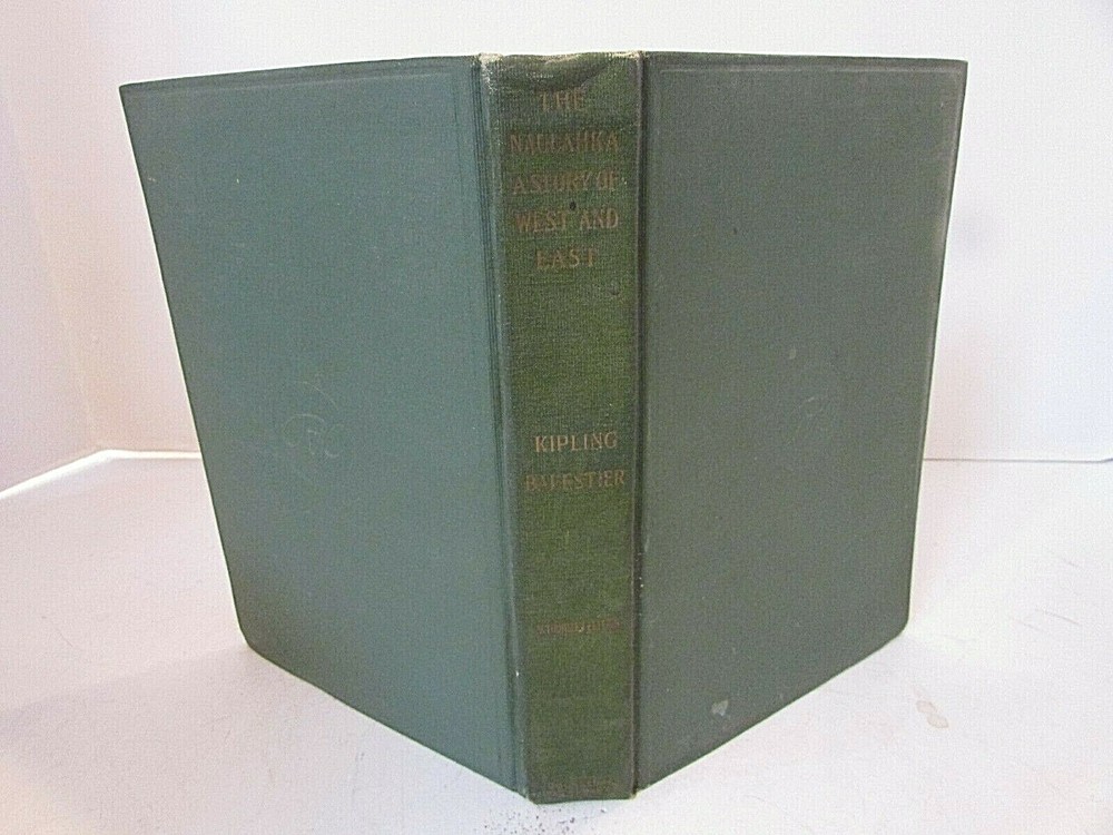 1899 The Naulahka Story Of West & East By Rudyard Kipling Hc Book Doubleday