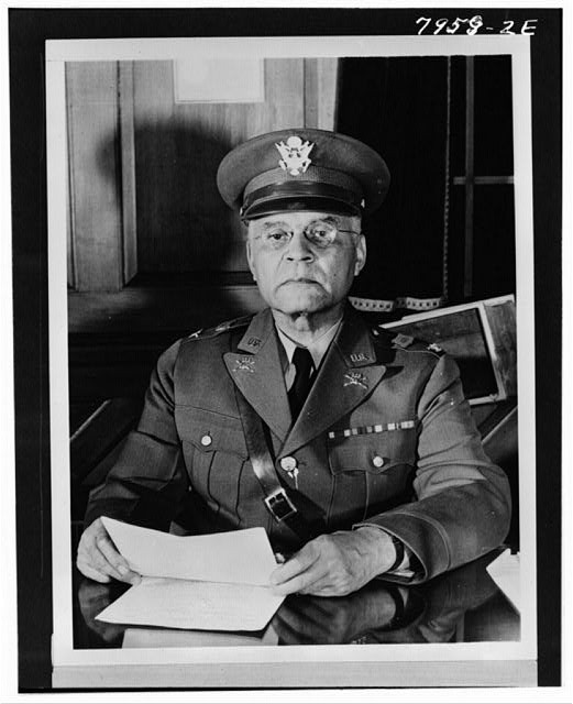 Photo:Gen. George C. Marshall U.S. Army Portrait 1940s Military Uniform