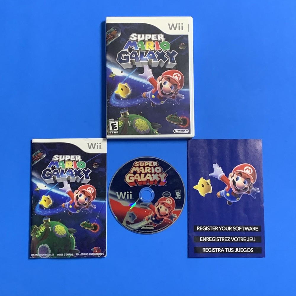 Nintendo Super Mario Galaxy (CIB) TESTED