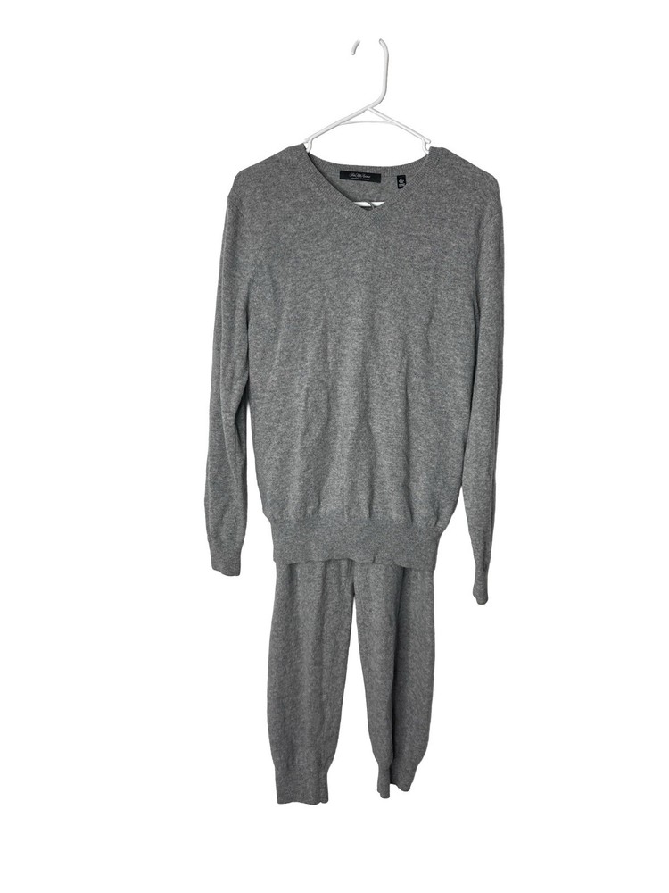 Saks Fifth Avenue Women’s Cashmere Sweater Pullover & Pants Luxury Lounge Set S