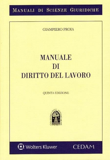 Proia Manuale di diritto del lavoro (Paperback)Another great item from Rarewaves USA | Free delivery!