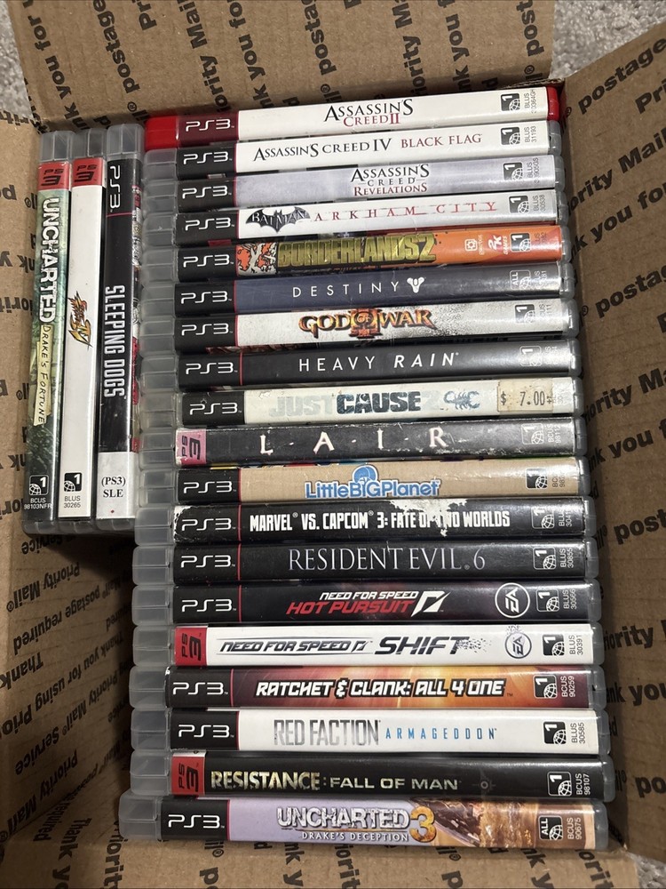 Lot of Video Games AS IS (PlayStation 3)
