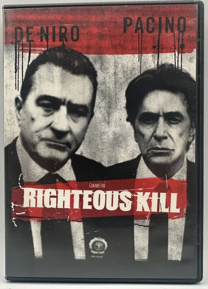 Righteous Kill Widescreen DVD 2008 with De Niro Pacino and Curtis Jackson