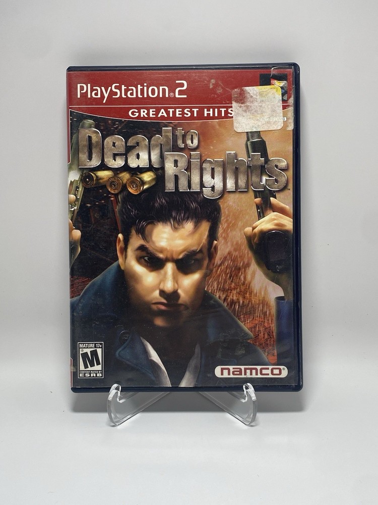 Dead to Rights (Sony PlayStation 2 2002) PS2 CIB  Tested
