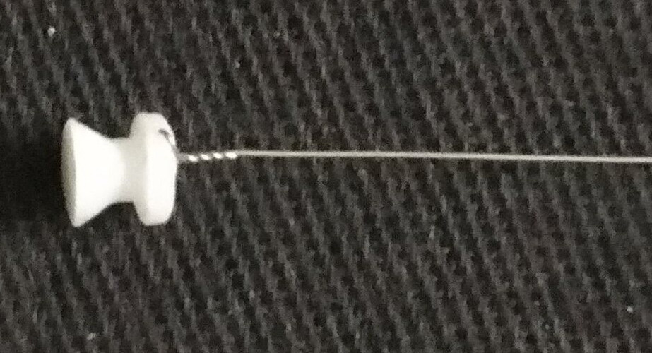 Teflon Grommet Ear Ventilation Tubes WITH WIRE, Shepherd Type 20 pieces pack