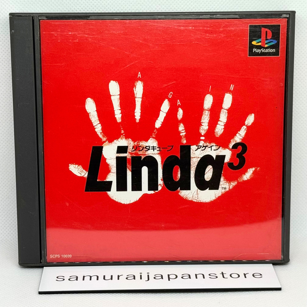 Linda Cube Again Sony PlayStation PS1 Used Tested Japanese ver with Case