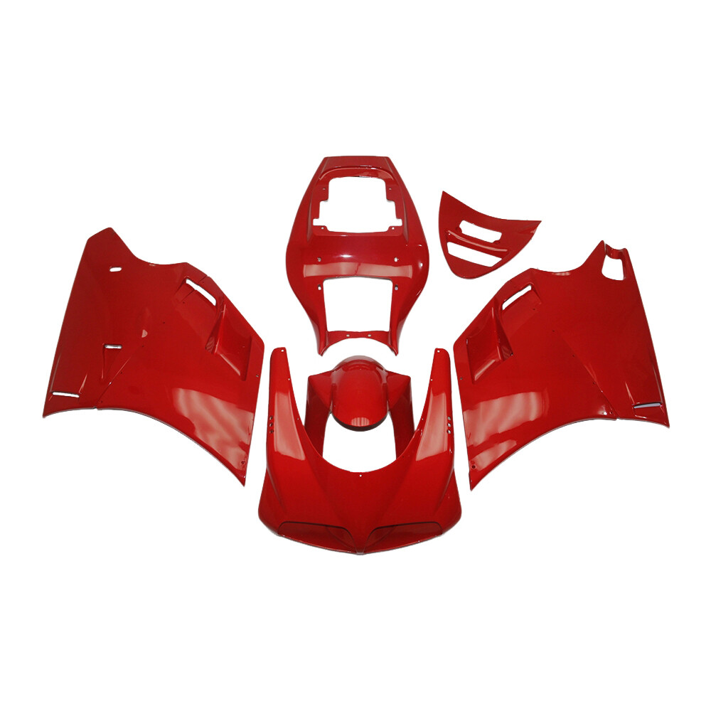 Gloss Red ABS Bodywork for Ducati 996 748 1996 1997-2002 Plastics Fairings Cowls