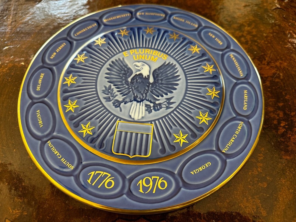 Vintage Bing & Grondahl 1776 - 1976 The Bicentennial Collector Plate