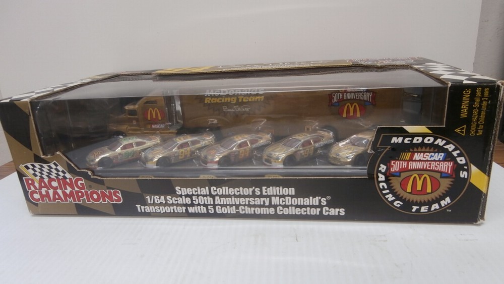 Racing Champions Bill Elliott escala 1/64. Edición 50 Aniversario McDonalds