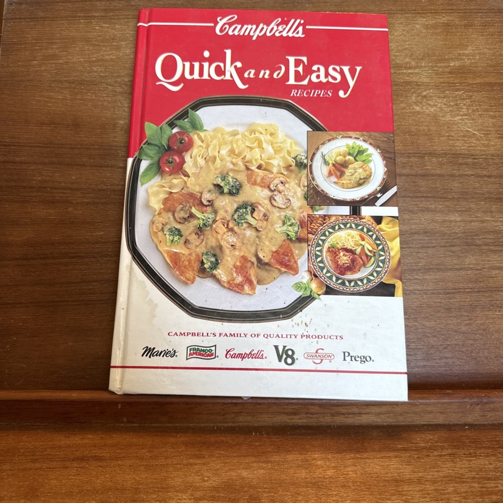 Campbells Quick and Easy Recipes - Hardcover By Campbells - GOOD