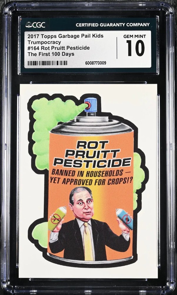 2017 Topps Garbage Pail Kids GPK Trumpocracy The First 100 Days CGC 10 GEM fe9
