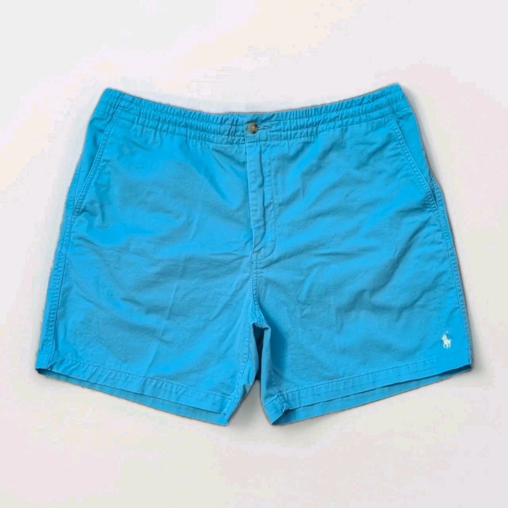 Polo Ralph Lauren Shorts Blue XL Stretch Classic Fit Casual Chino
