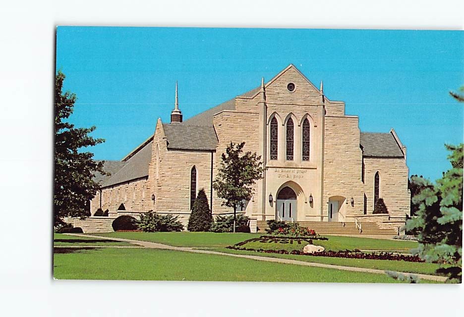 Postcard Pioneer Memorial Church Andrews University Michigan USA