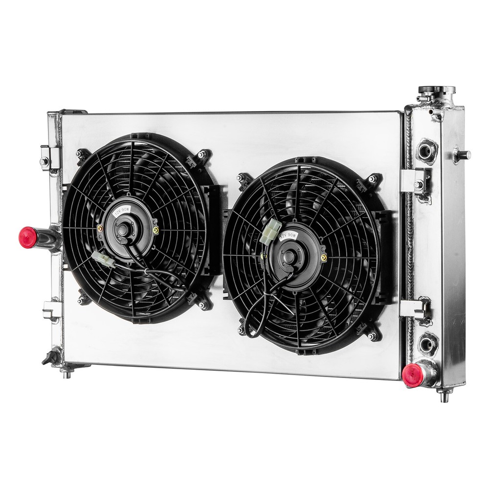 3 Rows Aluminum Radiator Shroud Fan For 2005-2006 Pontiac GTO 6.0L V8 GAS 2006