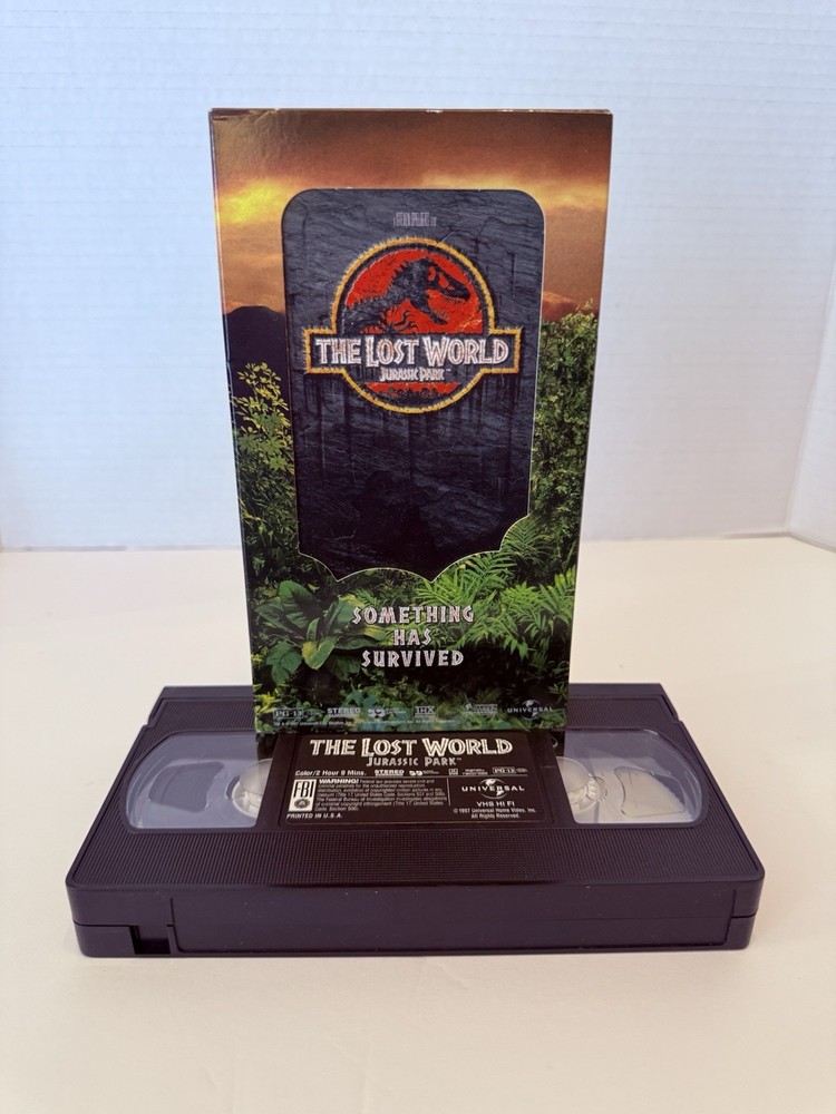 NEW The Lost World Jurassic Park VHS 1997 Steven Spielberg