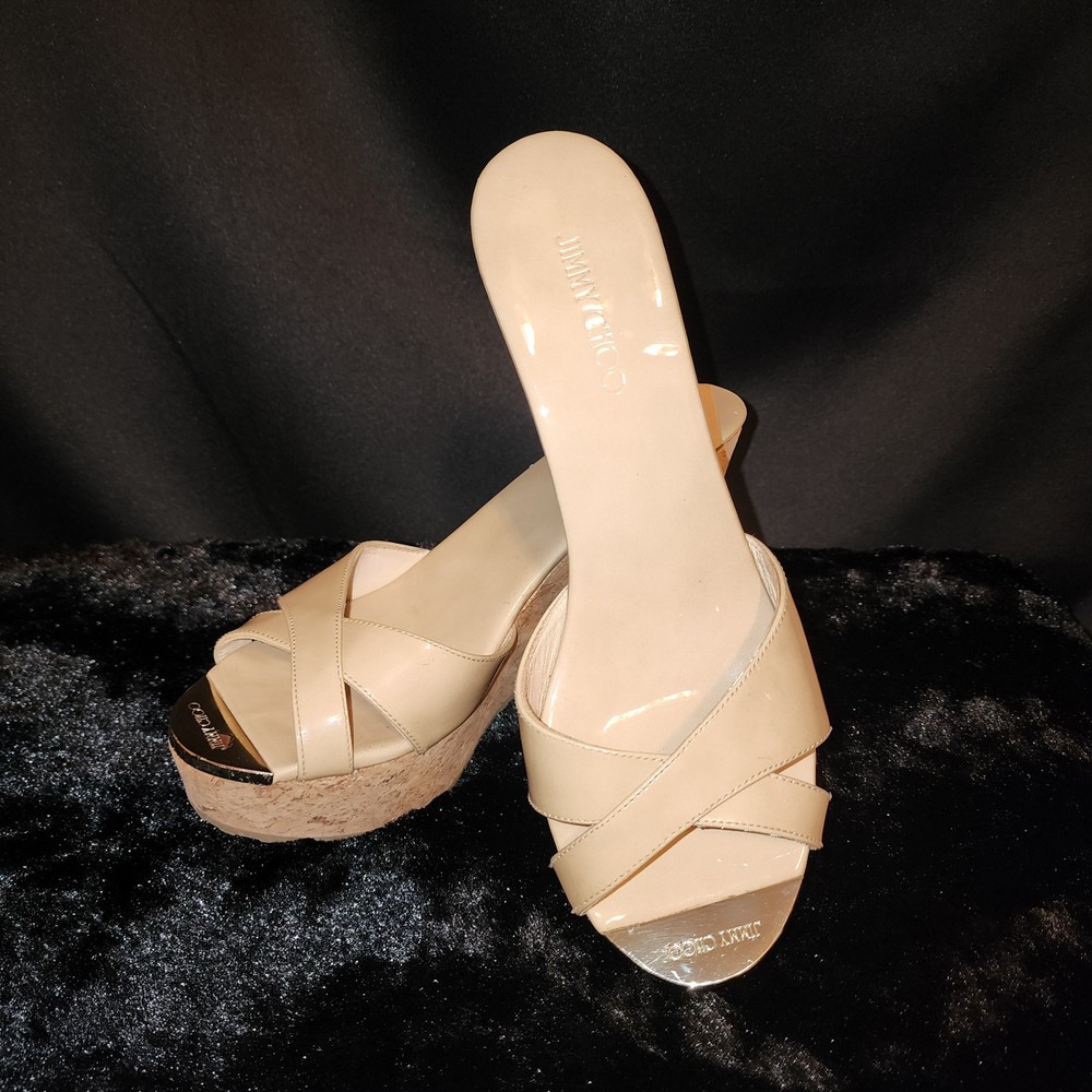Jimmy Choo Cork Wedges