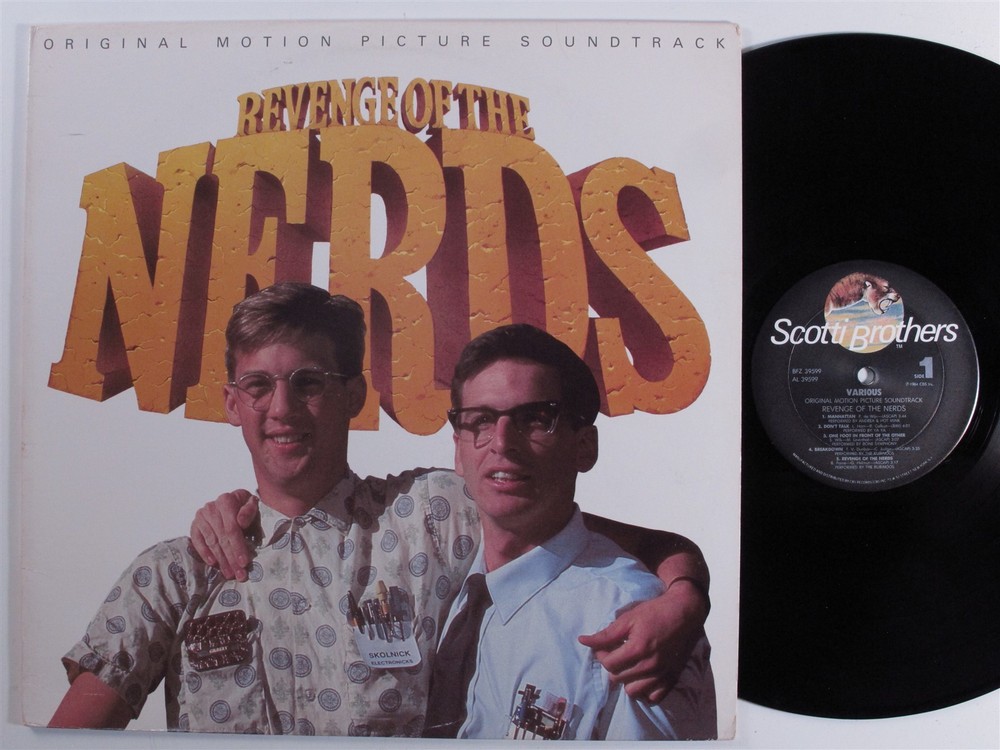 REVENGE OF THE NERDS OST Various Artists SCOTTI BROS LP VG+ c